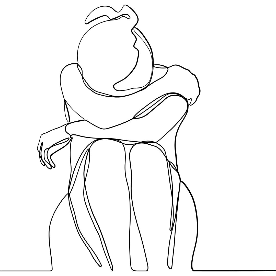 Icon black Frau 10