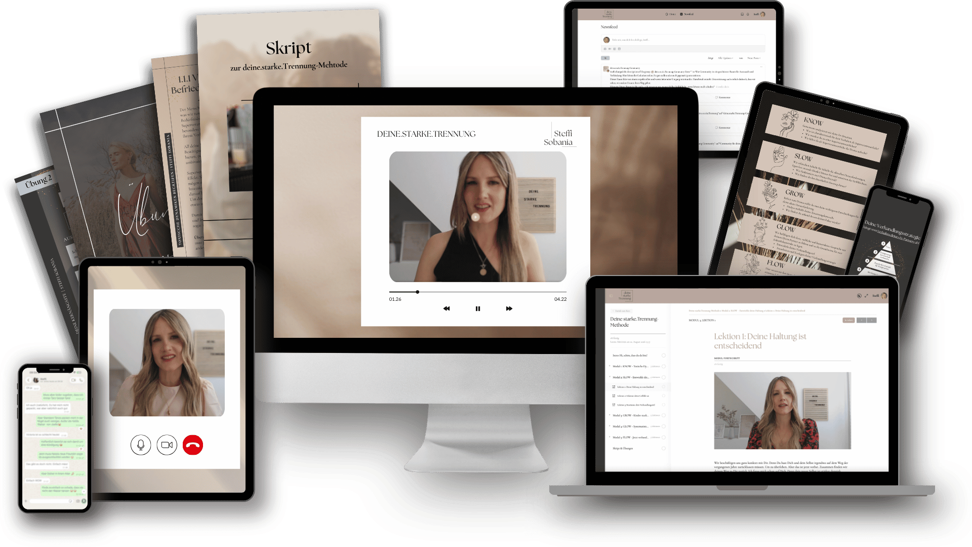 SHIFT - Dein neues Leben Mockup Mentoring